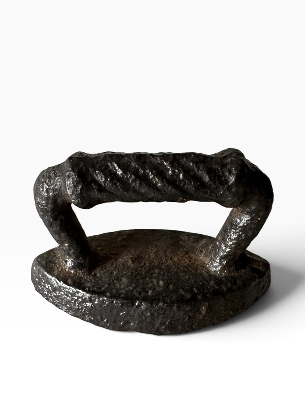 Vintage Miniature Cast Iron Sad Iron